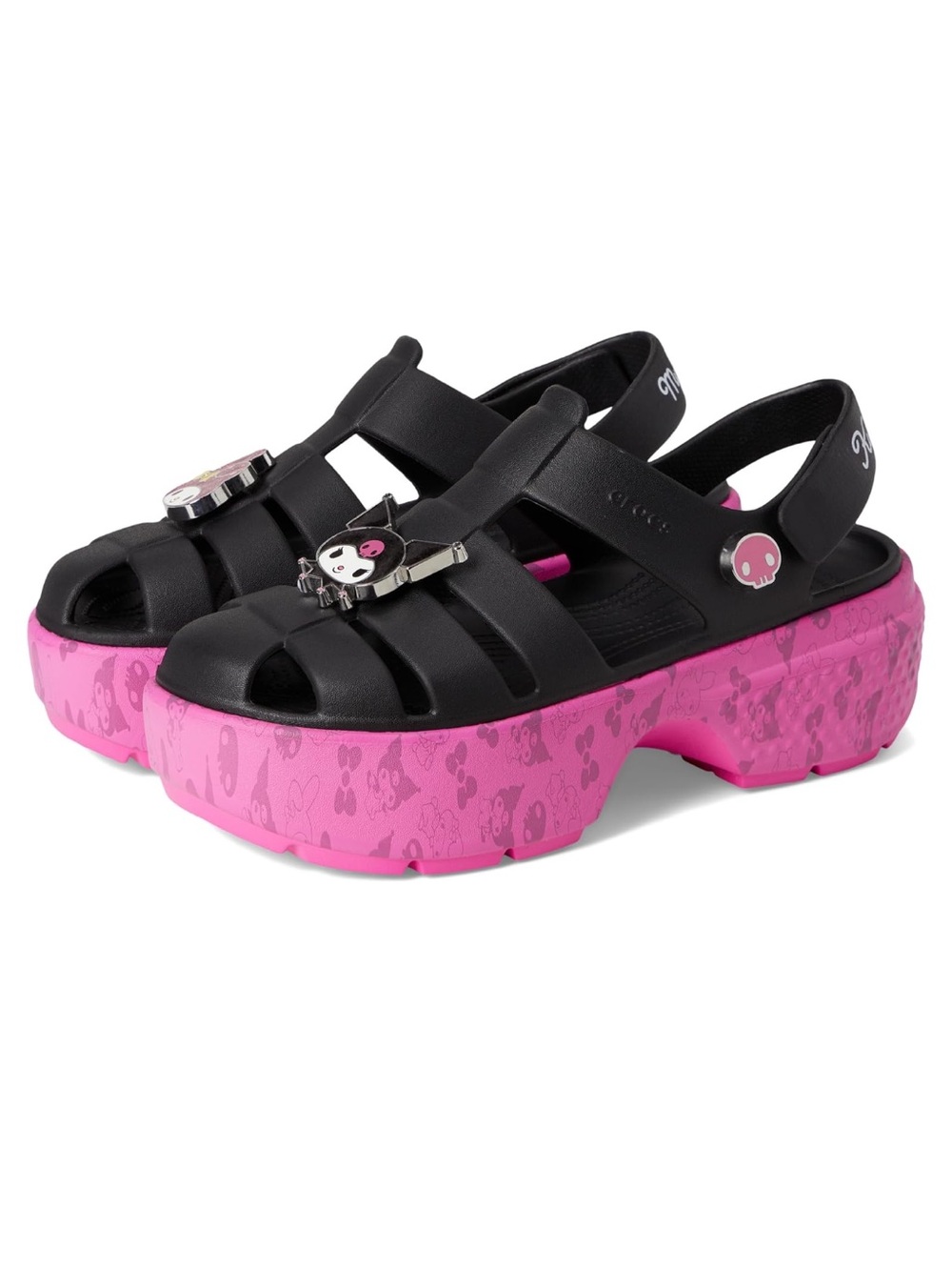 Crocs Unisex Heels Crocs Sanrio My Melody / Kuromi Stomp Sandal
